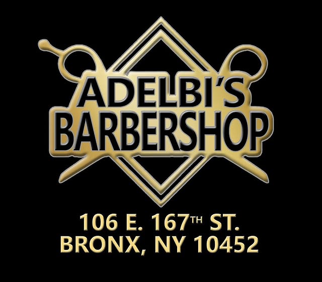 Taper with hair design at Adelbi's Barbershop, Bronx